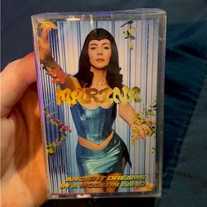 Marina Ancient Dreams blue glitter cassette